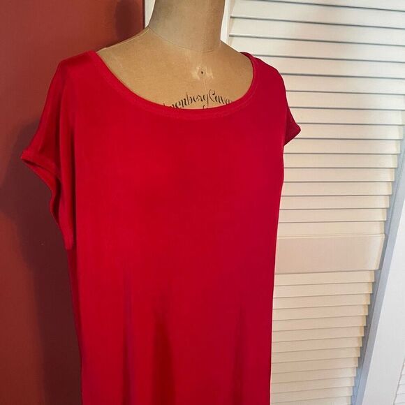 CHICO’S TRAVELERS | red sleeveless top size 3 or L - Picture 2 of 6